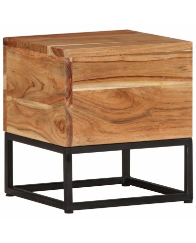 Table d'appoint 30x30x33 cm Bois d'acacia massif