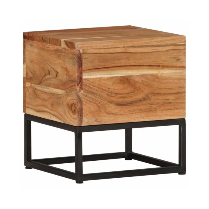 Table d'appoint 30x30x33 cm Bois d'acacia massif