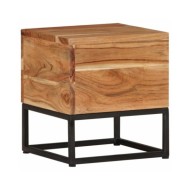 Table d'appoint 30x30x33 cm Bois d'acacia massif