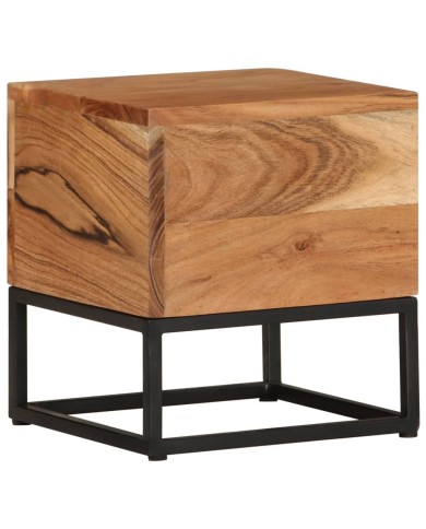 Table d'appoint 30x30x33 cm Bois d'acacia massif