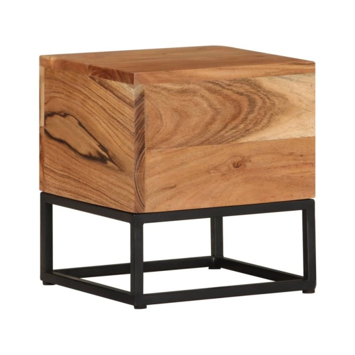 Table d'appoint 30x30x33 cm Bois d'acacia massif