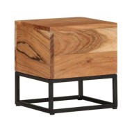 Table d'appoint 30x30x33 cm Bois d'acacia massif