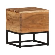 Table d'appoint 30x30x33 cm Bois d'acacia massif