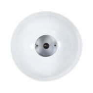 Lampe suspendue industrielle 25 W Blanc Rond Manguier 42 cm E27