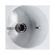 Lampe suspendue industrielle 25 W Blanc Rond Manguier 42 cm E27