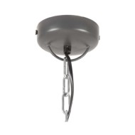 Lampe suspendue industrielle 25 W Gris Rond Manguier 52 cm E27