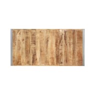 Table à dîner 200x100x75 cm Bois de manguier massif brut