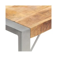 Table à dîner 200x100x75 cm Bois de manguier massif brut
