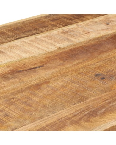 Table à dîner 200x100x75 cm Bois de manguier massif brut