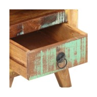 Table de chevet 30x30x41 cm Bois de récupération massif