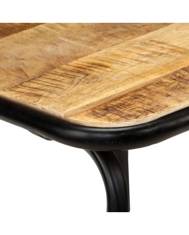 Chaises de bar 4 pcs Bois de manguier solide