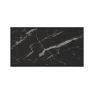 Table basse Noir 120x60x35 cm Verre trempé