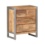 Buffet 60x35x70 cm Bois de manguier brut