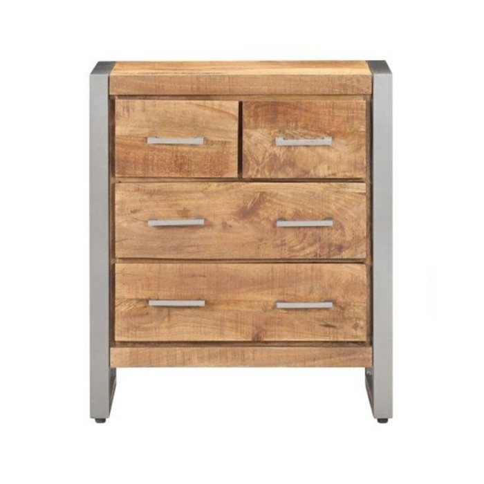 Buffet 60x35x70 cm Bois de manguier brut