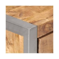 Buffet 60x35x70 cm Bois de manguier brut