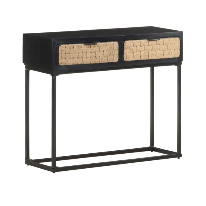 Table console 90x35x76 cm Bois de manguier massif