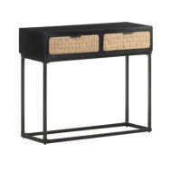 Table console 90x35x76 cm Bois de manguier massif