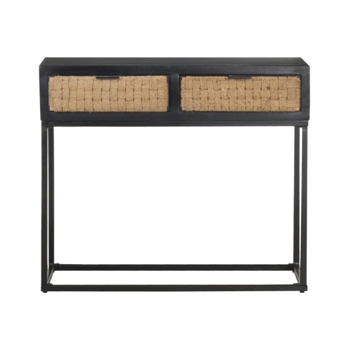 Table console 90x35x76 cm Bois de manguier massif