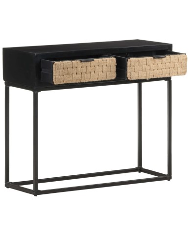 Table console 90x35x76 cm Bois de manguier massif