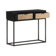 Table console 90x35x76 cm Bois de manguier massif