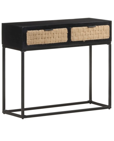 Table console 90x35x76 cm Bois de manguier massif