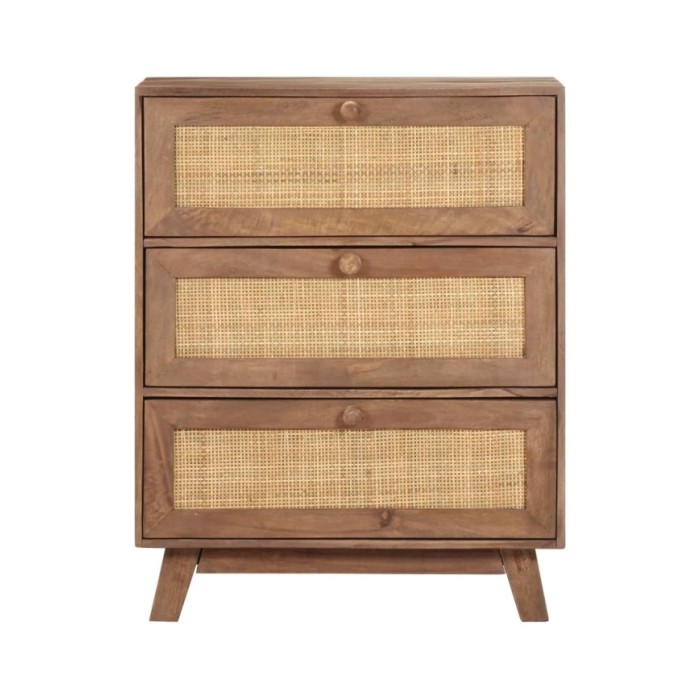 Buffet 61x35x76 cm Bois de manguier massif