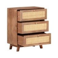 Buffet 61x35x76 cm Bois de manguier massif
