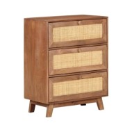 Buffet 61x35x76 cm Bois de manguier massif