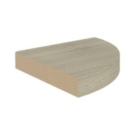 Étagères d'angle flottantes 2 pcs Chêne 25x25x3,8 cm MDF
