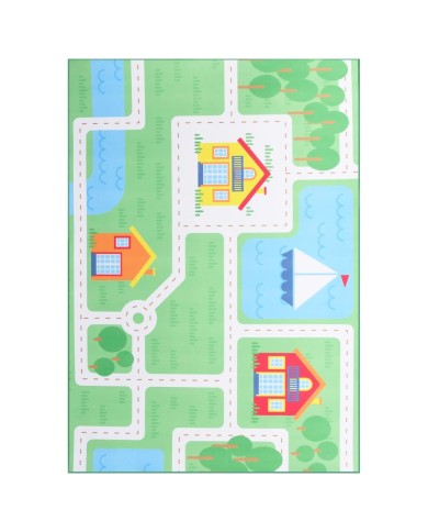 Tapis imprimé Multicolore 160x230 cm Tissu