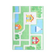 Tapis imprimé Multicolore 160x230 cm Tissu