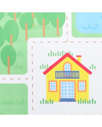 Tapis imprimé Multicolore 160x230 cm Tissu