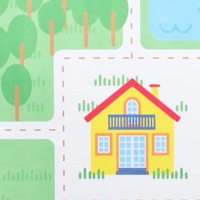 Tapis imprimé Multicolore 160x230 cm Tissu