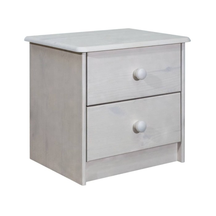 Table de chevet 43x34x40 cm Bois de pin solide