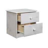 Table de chevet 43x34x40 cm Bois de pin solide