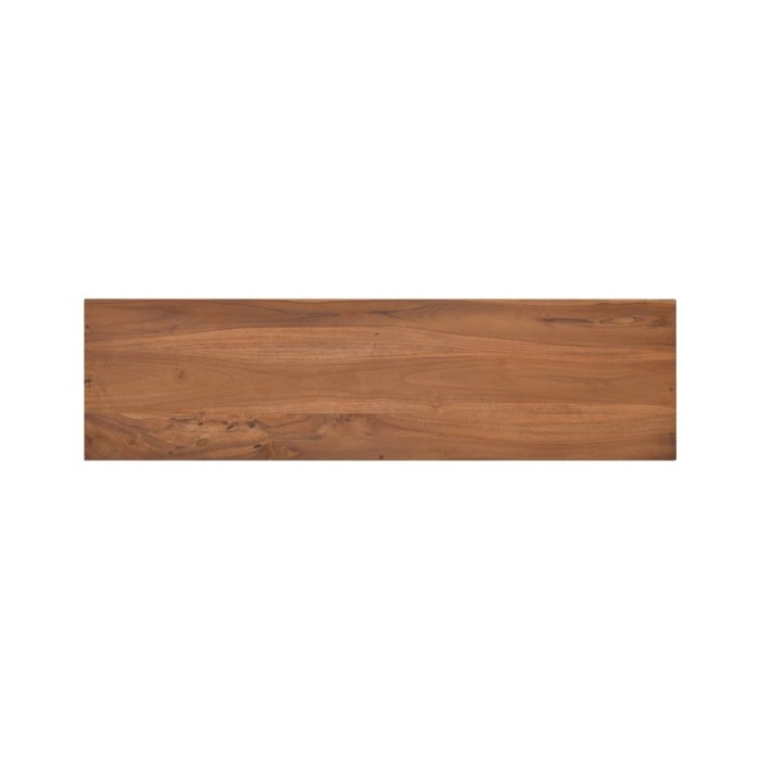 Meuble TV 110x30x45 cm Bois de teck massif