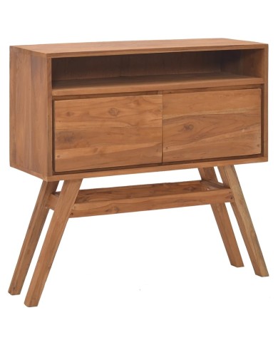 Table console 80x30x80 cm Bois de teck solide