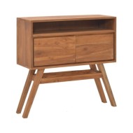 Table console 80x30x80 cm Bois de teck solide