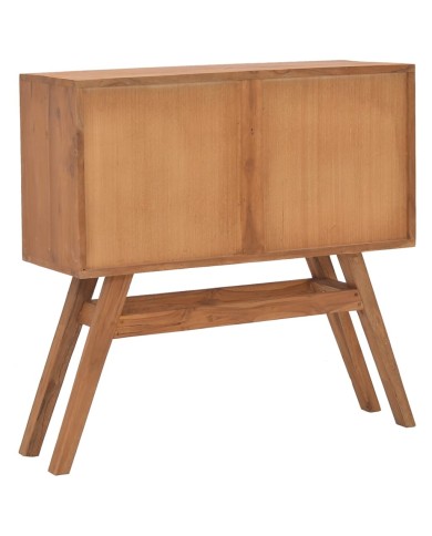 Table console 80x30x80 cm Bois de teck solide