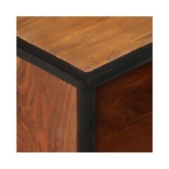 Meuble TV 110x30x45 cm Bois d'acacia massif