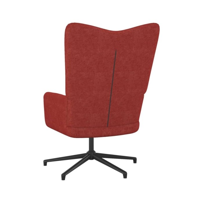 Chaise de relaxation Rouge bordeaux Tissu