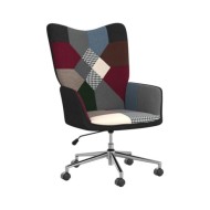 Chaise de relaxation Patchwork Tissu