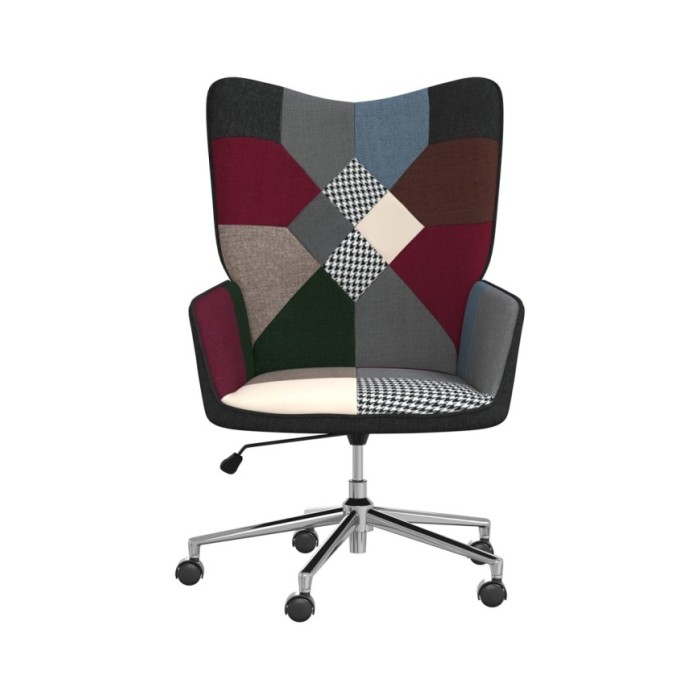 Chaise de relaxation Patchwork Tissu