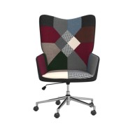 Chaise de relaxation Patchwork Tissu