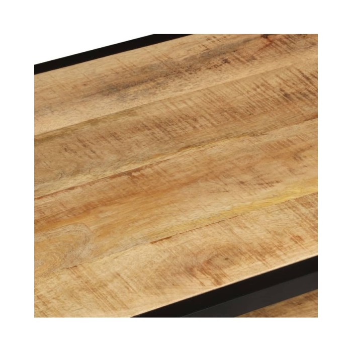 Table basse 90x45x35 cm Bois de manguier massif brut