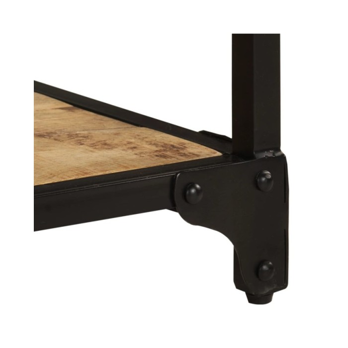 Table basse 90x45x35 cm Bois de manguier massif brut