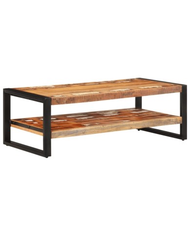 Table basse 120x60x40 cm Bois de récupération solide