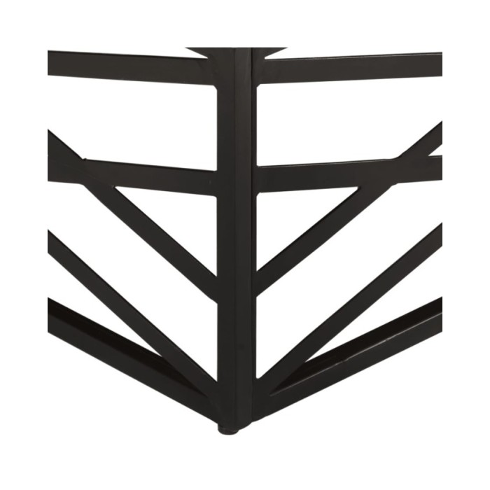 Table basse 68x68x35 cm Bois de récupération massif