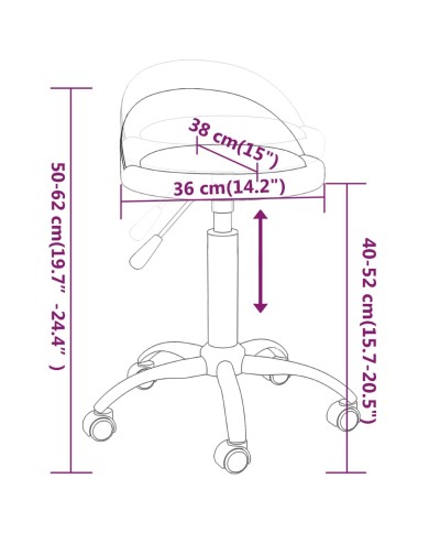 Chaises de salle à manger pivotantes 2 pcs Bordeaux Similicuir