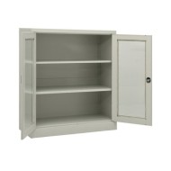 Armoire de bureau Gris clair 90x40x105 cm Acier